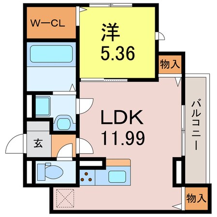 ココブランの物件間取画像